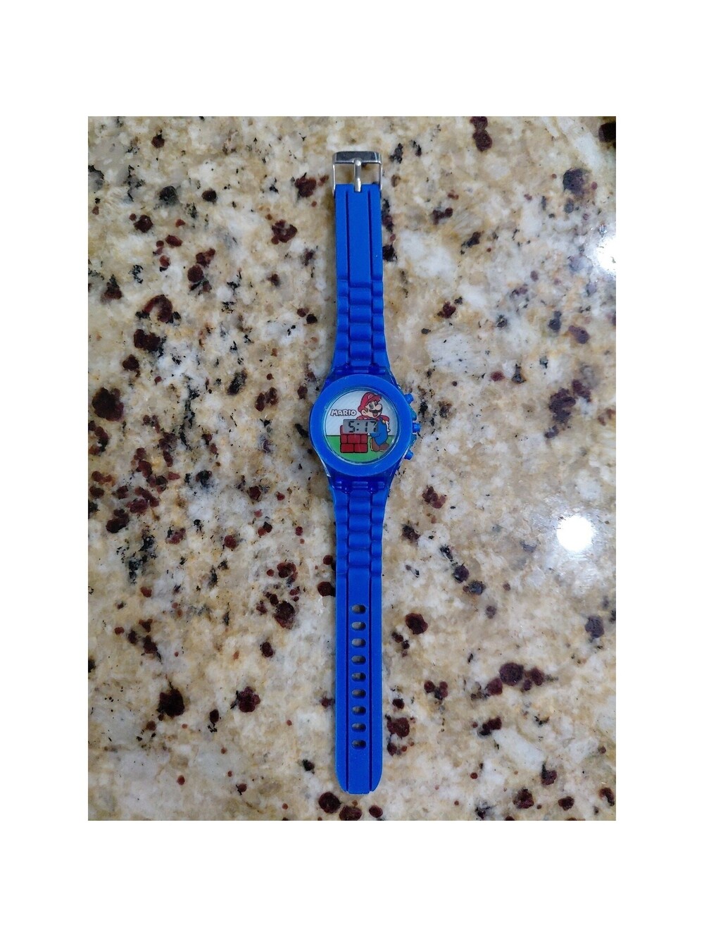 Super Mario Watch Kids Boys Digital Wristwatch Flashing Lights Reloj Nintendo
